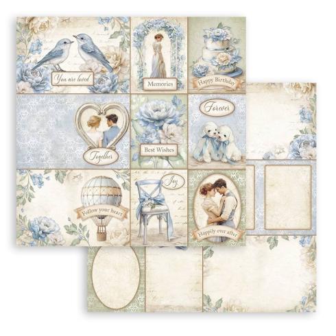 Stamperia - Designpapier "9 Cards" Paper Sheets 12x12 Inch - 10 Bogen