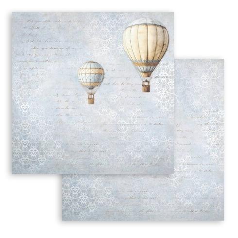 Stamperia - Designpapier "Air Balloons" Paper Sheets 12x12 Inch - 10 Bogen