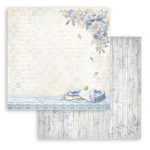Stamperia - Designpapier "Heart Box" Paper Sheets 12x12 Inch - 10 Bogen