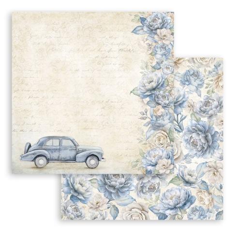 Stamperia - Designpapier "Vintage Car" Paper Sheets 12x12 Inch - 10 Bogen