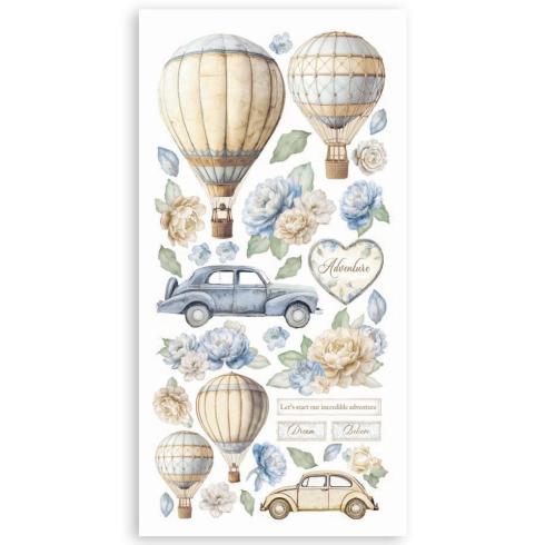 Stamperia - Stanzteile "Timeless" Paper Cut-outs 6x12 Inch - 4 Bogen
