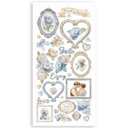 Stamperia - Stanzteile "Timeless" Paper Cut-outs 6x12 Inch - 4 Bogen