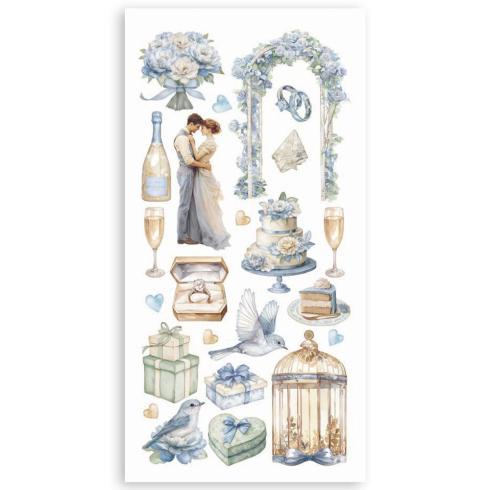 Stamperia - Stanzteile "Timeless" Paper Cut-outs 6x12 Inch - 4 Bogen