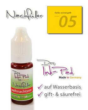 Nachfüller 10ml in sonnengelb für Das Ink-Pad - Stempelkissen