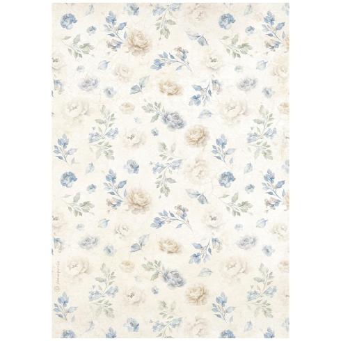 Stamperia - Decopatch Papier "Small Flowers Pattern" Decoupage A4 - 6 Bogen  