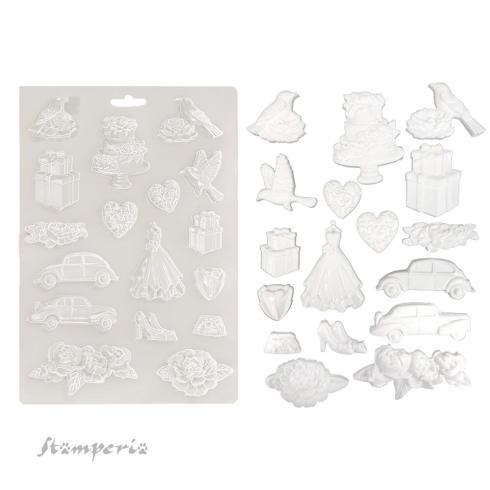 Stamperia - Gießform A4 "Timeless" Soft Mould