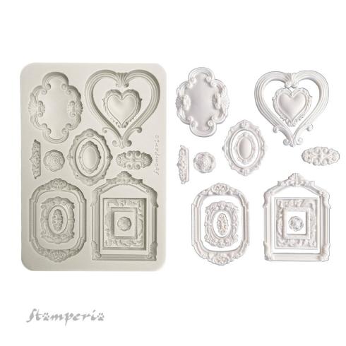 Stamperia - Gießform A5 "Frames" Soft Mould 