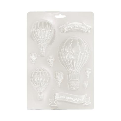 Stamperia - Gießform A5 "Balloons" Soft Mould 