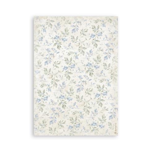 Stamperia - Washi Papier "Timeless" Washi Pad 14,8x21cm - 8 Bogen