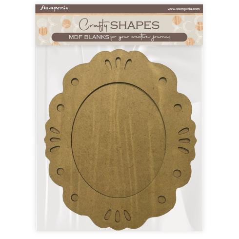 Stamperia - Holzteile "Frame" MDF Crafty Shapes Blanks