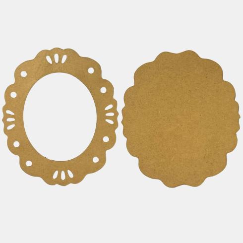 Stamperia - Holzteile "Frame" MDF Crafty Shapes Blanks