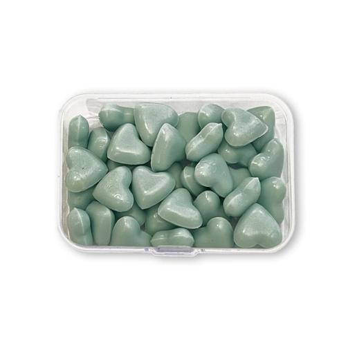Stamperia - Wachsperlen "Heart Shape Pastel Blue" Wax and Seals Beads 20g