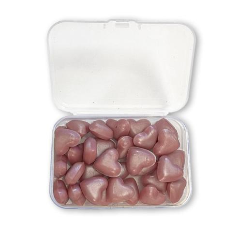 Stamperia - Wachsperlen "Heart Shape Pearl Pink" Wax and Seals Beads 20g