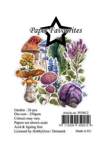 Paper Favourites - Stanzteile "Garden" Die Cuts 