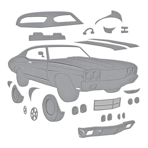 Spellbinders - Stanzschablone "Muscle Car" Dies
