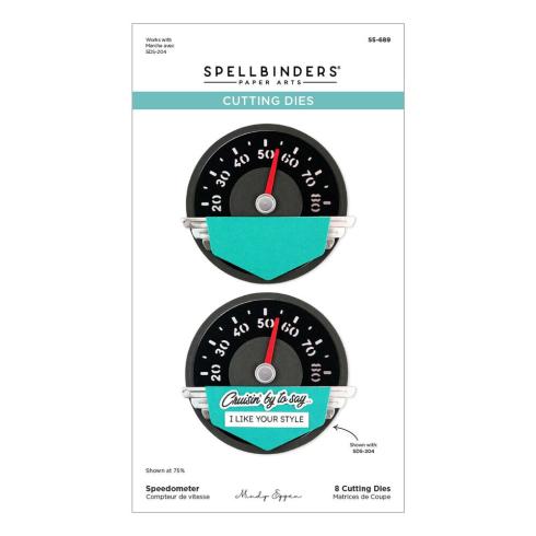 Spellbinders - Stanzschablone "Speedometer" Dies