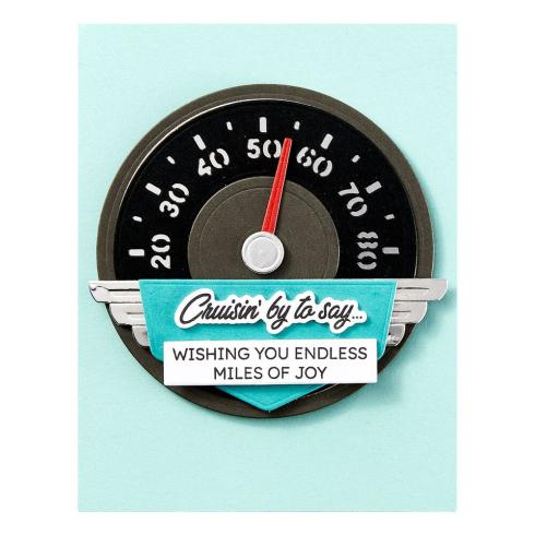 Spellbinders - Stanzschablone "Speedometer" Dies