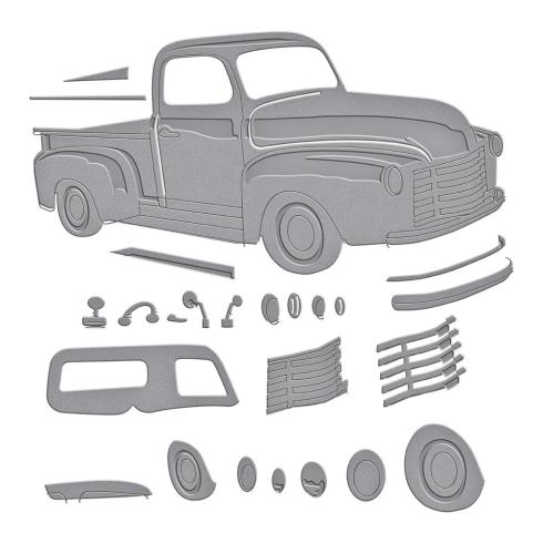 Spellbinders - Stanzschablone "Timeless Truck" Dies