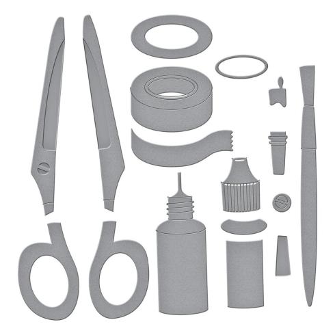 Spellbinders - Stanzschablone "Crafty Tools" Dies