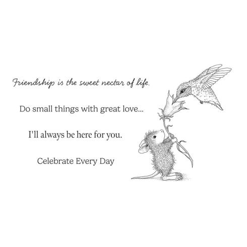 Spellbinders - Gummistempel Set "Sweet Nectar" Cling Stamp