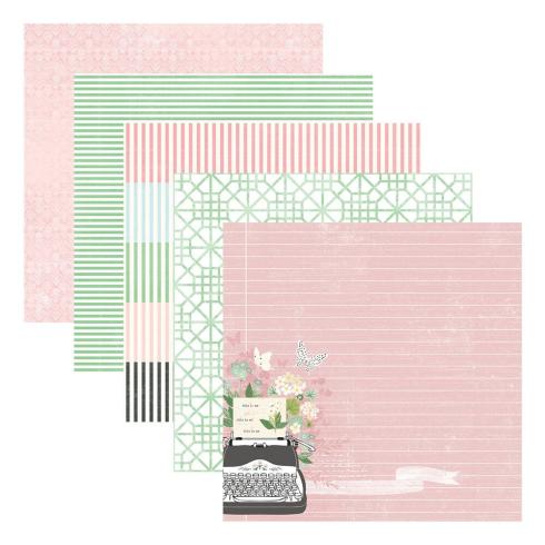 Spellbinders - Designpapier "Rosie's Studio Hello It's Me!" Paper Pack 6x6 Inch - 40 Bogen