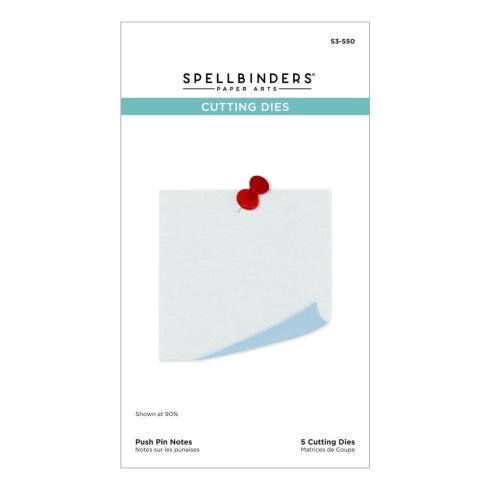 Spellbinders - Stanzschablone "Push Pin Notes" Dies