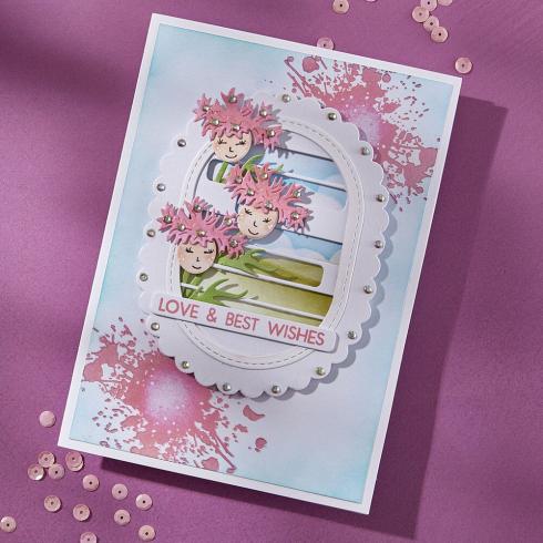 Spellbinders - Stanzschablone "Layered Wildflowers" Dies