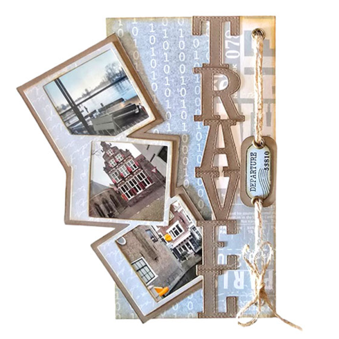 Elizabeth Craft Designs - Stanzschalone "Sidekick Essentials 34 Travel Fold Out" Dies