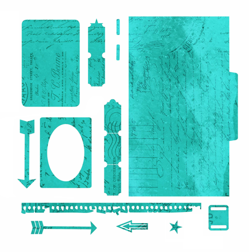 Elizabeth Craft Designs - Stanzschalone "Sidekick Essentials 33 Basepage 2" Dies