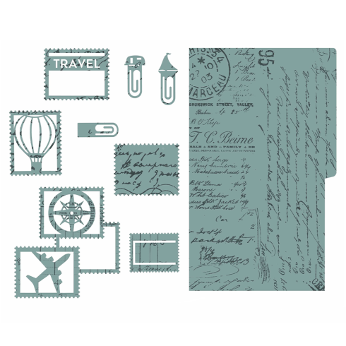 Elizabeth Craft Designs - Stanzschalone "Sidekick Essentials 32 Basepage 1" Dies