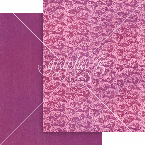 Graphic 45 - Designpapier "Seas the Day" Patterns & Solid Pad 8,5x11 Inch - 16 Bogen