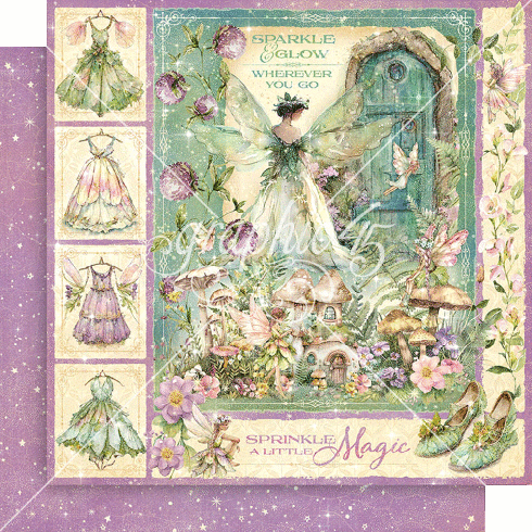 Graphic 45 - Designpapier "Fairy Boutique" Collection Pack 12x12 Inch - 24 Bogen