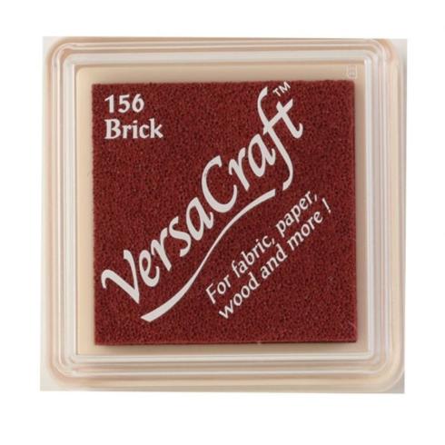 Tsukineko - VersaCraft Small Ink Pad "Brick" Pigment Stempelkissen