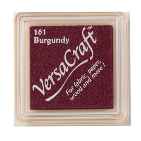 Tsukineko - VersaCraft Small Ink Pad "Burgundy" Pigment Stempelkissen