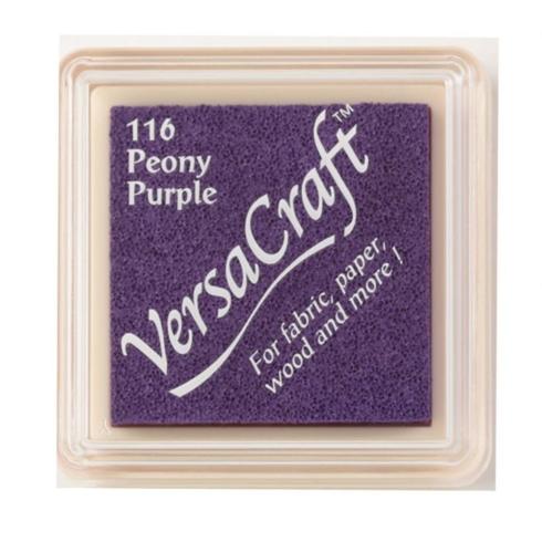 Tsukineko - VersaCraft Small Ink Pad "Peony Purple" Pigment Stempelkissen