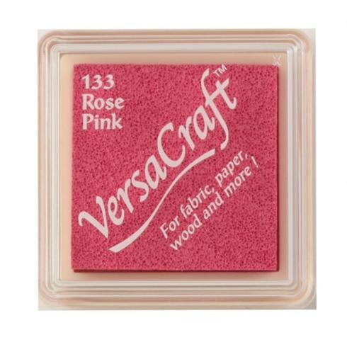 Tsukineko - VersaCraft Small Ink Pad "Rose Pink" Pigment Stempelkissen