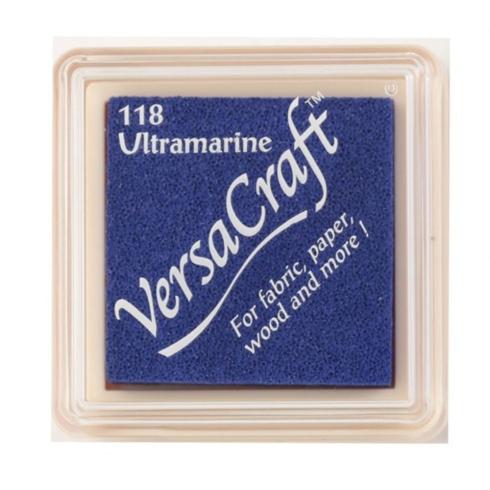 Tsukineko - VersaCraft Small Ink Pad "Ultramarine" Pigment Stempelkissen