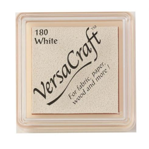 Tsukineko - VersaCraft Small Ink Pad "White" Pigment Stempelkissen