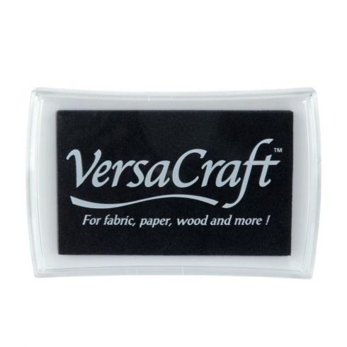 Tsukineko VersaCraft Ink Pad "Real Black" Pigment Stempelkissen