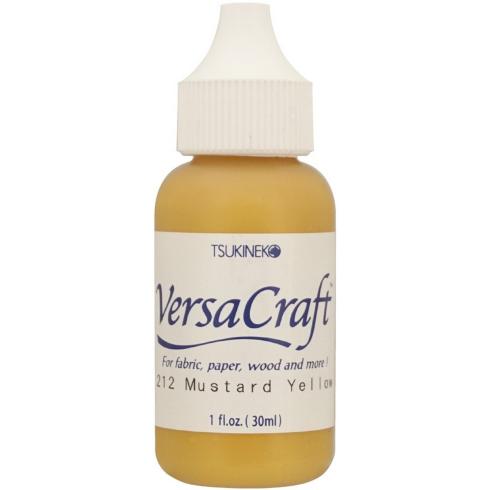 Tsukineko VersaCraft - Nachfülltinte "Mustard Yellow" Reinkers
