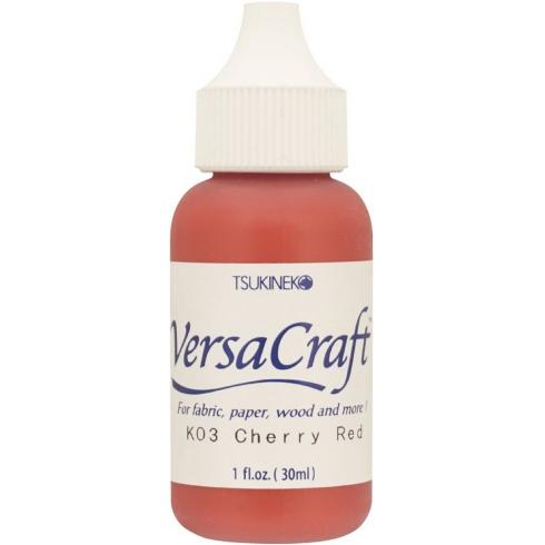 Tsukineko VersaCraft - Nachfülltinte "Cherry Red" Reinkers