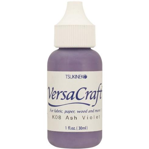 Tsukineko VersaCraft - Nachfülltinte "Ash Violet" Reinkers