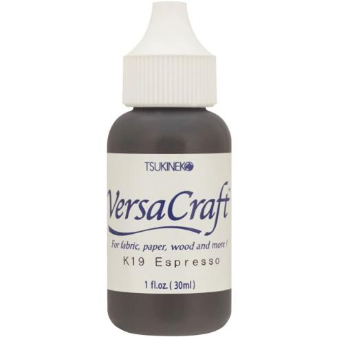 Tsukineko VersaCraft - Nachfülltinte "Espresso" Reinkers