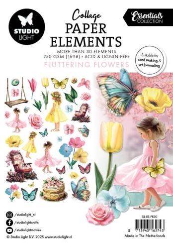 Studio Light - Stanzteile "Fluttering Flowers" Die Cuts