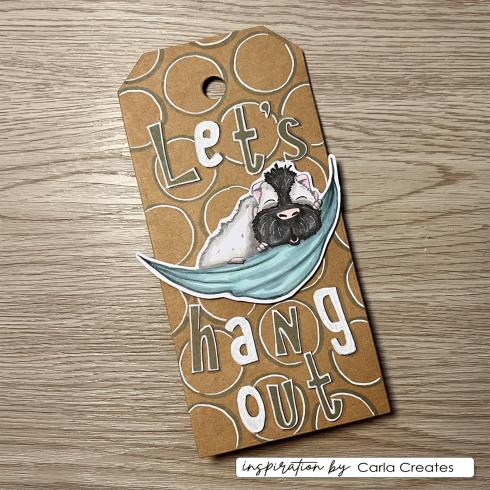 Vaessen Creative - Stempelset "Guinea Pigs 1" Clear Stamps Design by Carla Creates