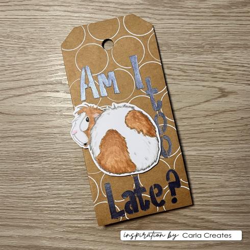 Vaessen Creative - Stempelset "Guinea Pigs 2" Clear Stamps Design by Carla Creates