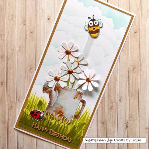 Vaessen Creative - Stempelset "Guinea Pigs 4" Clear Stamps Design by Carla Creates
