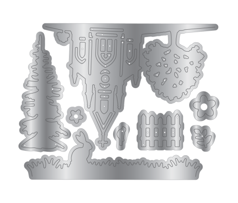 Crafters Companion - Stanzschablone "Summer Blessing" Dies