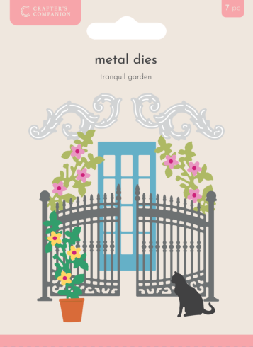 Crafters Companion - Stanzschablone "Tranquil Garden" Dies
