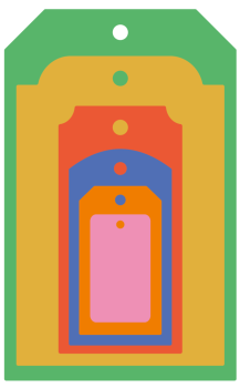 Preview: Crafters Companion - Stanzschablone "Tags" Dies